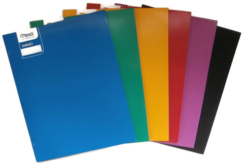 Mead Laminated Folder 9 x 12 (33198)- 6pk Assorted - Image 2